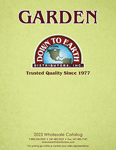Down To Earth distributors Garden Catalog 2023
