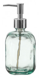 Pump Bottle Rounded Sq Clear