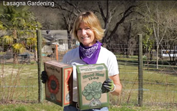 Lasagna- a Garden Composting Method by Peaceful Valley Organics