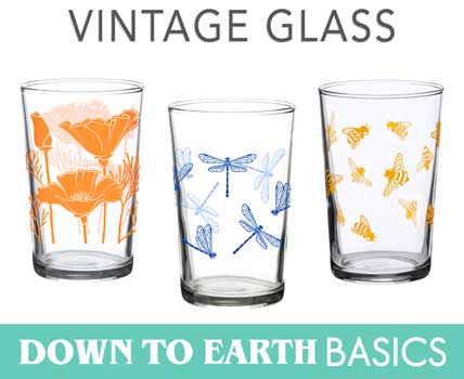 Vintage Glasses with Exclusive Designs