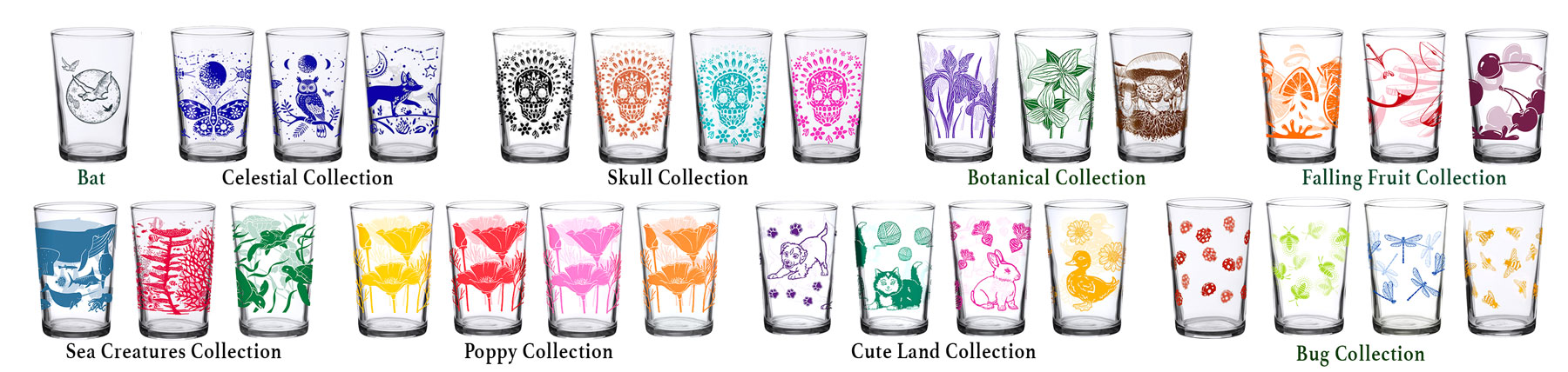 Glassware USA - Vintage Glass Collection