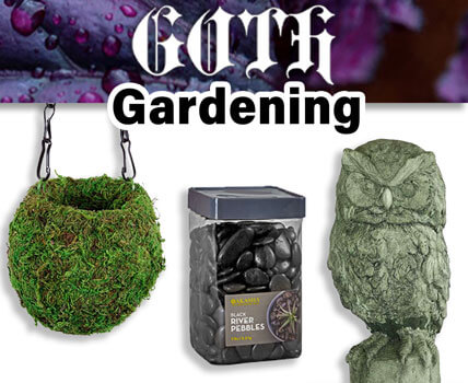 Goth Gardening - Bedroom Black Decor