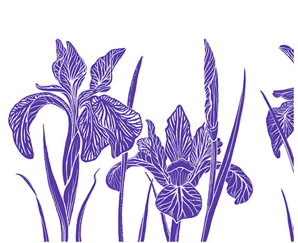 Iris Collection - clothing accessories, apparel, tote bags, pouches