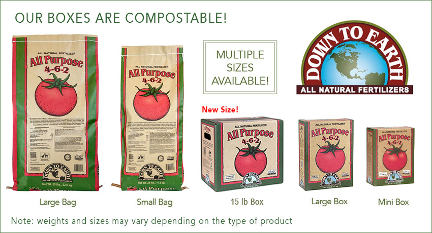 Eco Friendly products - Down To Earth Boxes Are Compostable