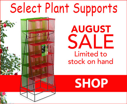 select plant supports on sale through aug