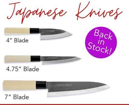 Japanese Kitchen Knives- Bulk Knives- Knives Wholesale