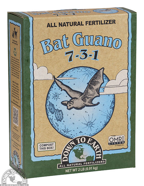 Bat Guano 7-3-1 2lb | Down To Earth Distributors Inc.