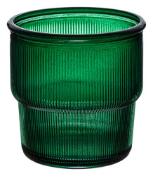 Stackable 10oz Glass Green