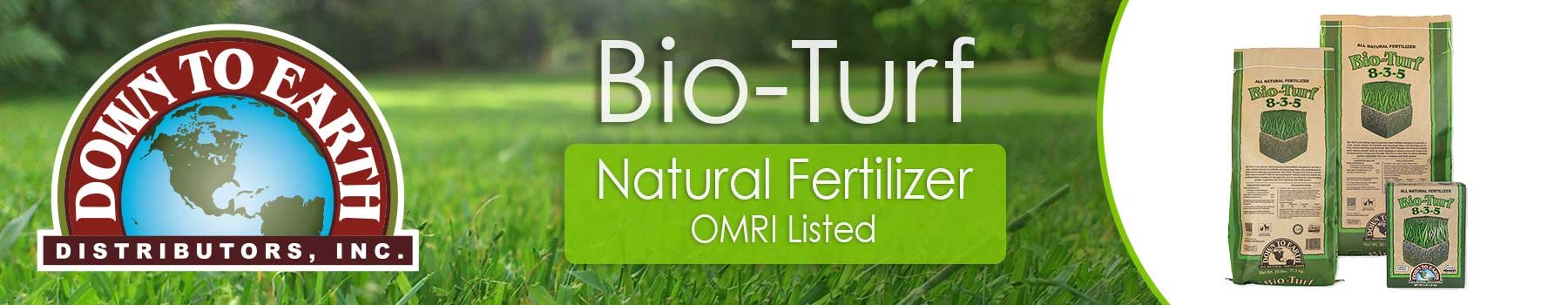 Wholesale Lawn Care - Bio-turf Natural Lawn Fertilizer