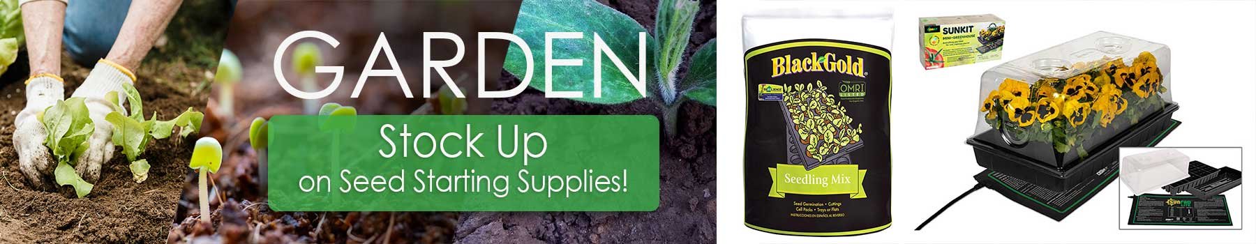 Seed Starting Supplies - Wholesale Growing Supplies